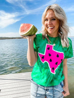 ADULT Watermelon Texas Tee